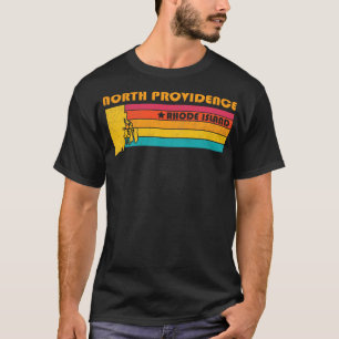Camiseta North Providence Rhode Island Vintage se aflita