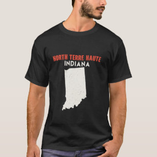 Camiseta North Terre Haute Indiana State America Viagem