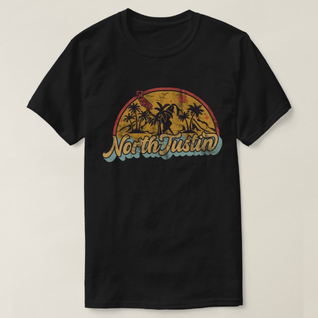 Camiseta North Tustin, Califórnia (Frente do Design)