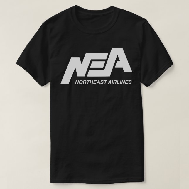 Camiseta Northeast Airlines (Frente do Design)