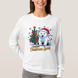 Camiseta Northern Christmas Spirit & Canadian Christmas