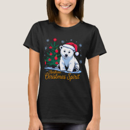 Camiseta Northern Christmas Spirit & Canadian Christmas