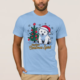 Camiseta Northern Christmas Spirit & Canadian Christmas.