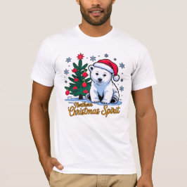 Camiseta Northern Christmas Spirit & Canadian Christmas.