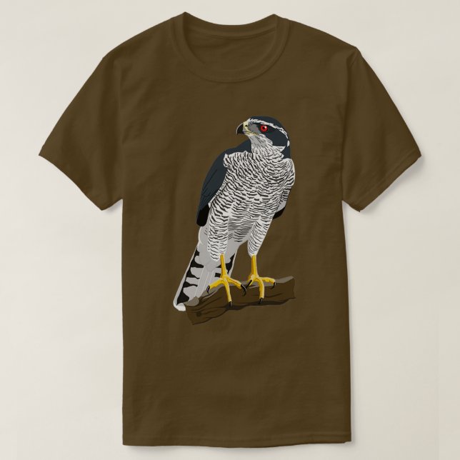 Camiseta Northern Goshawk  (Frente do Design)