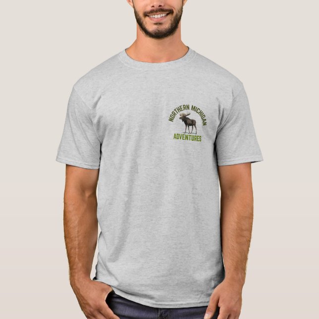 Camiseta Northern Michigan Adventures T-Shirt (Frente)