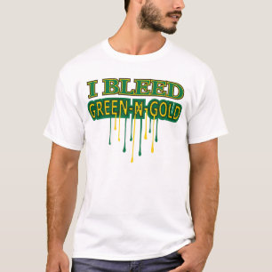 Camiseta Northmont eu sangro o ouro verde de N