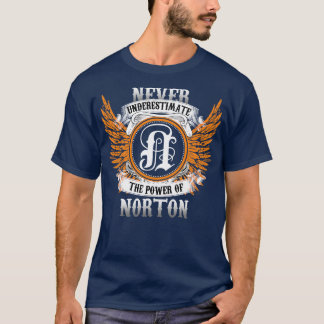 Camiseta Norton Name Shirt Nunca Subestima O Poder De