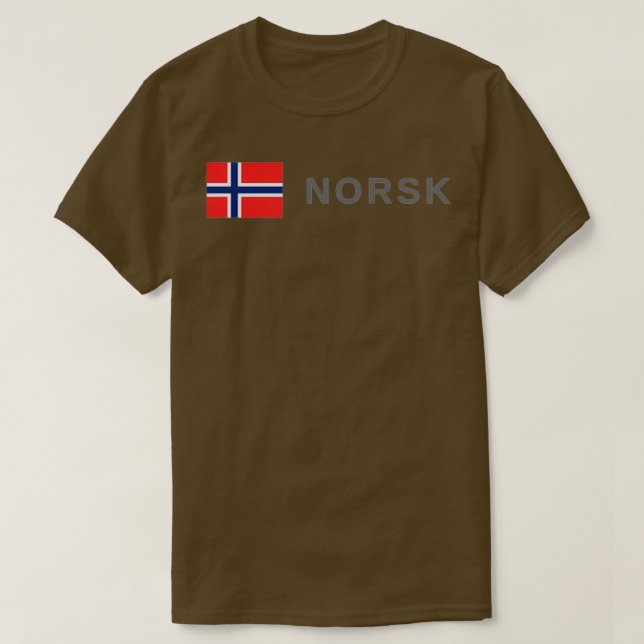 Camiseta Noruega (Frente do Design)