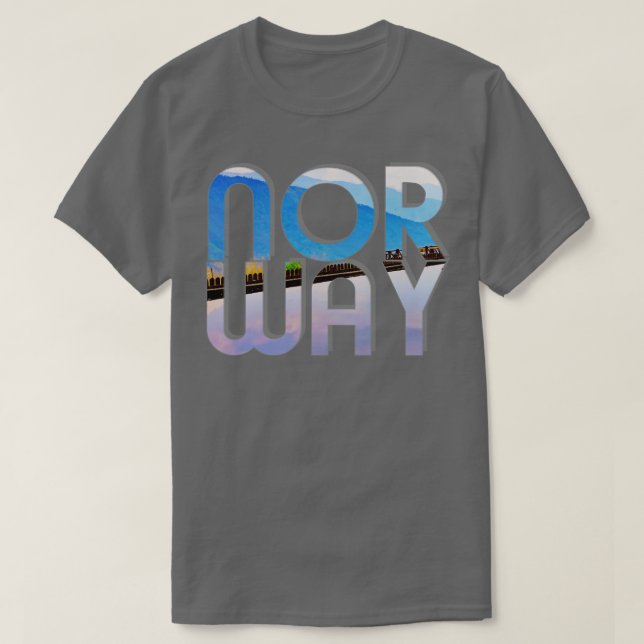CAMISETA NORUEGA (Frente do Design)