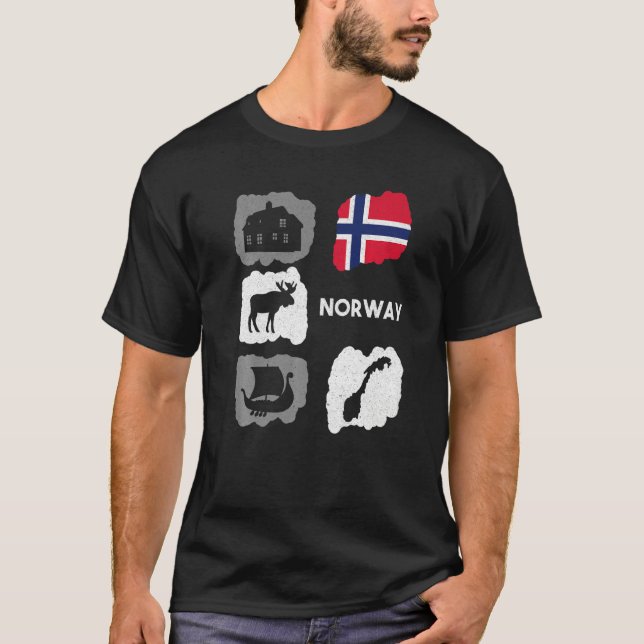 Camiseta Noruega (Frente)