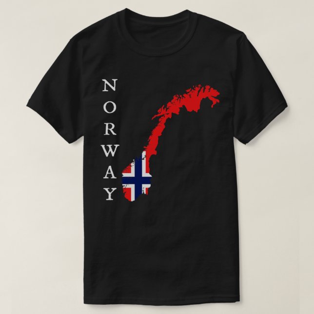 Camiseta Noruega (Frente do Design)