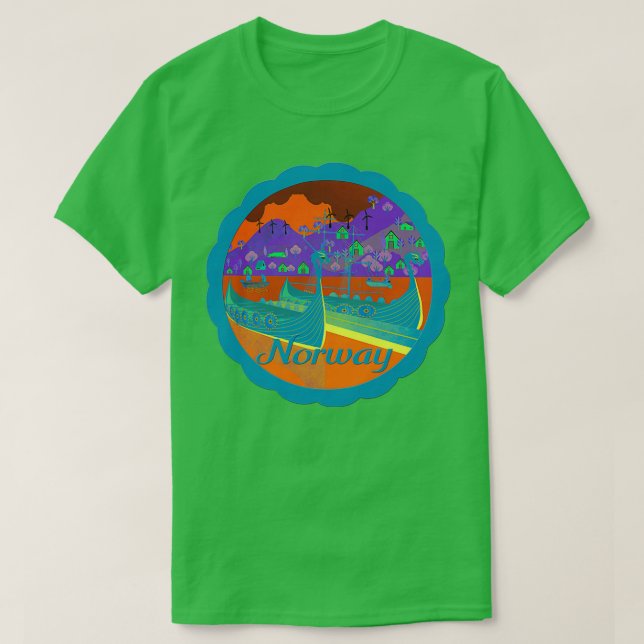 Camiseta Noruega 9 1 (Frente do Design)