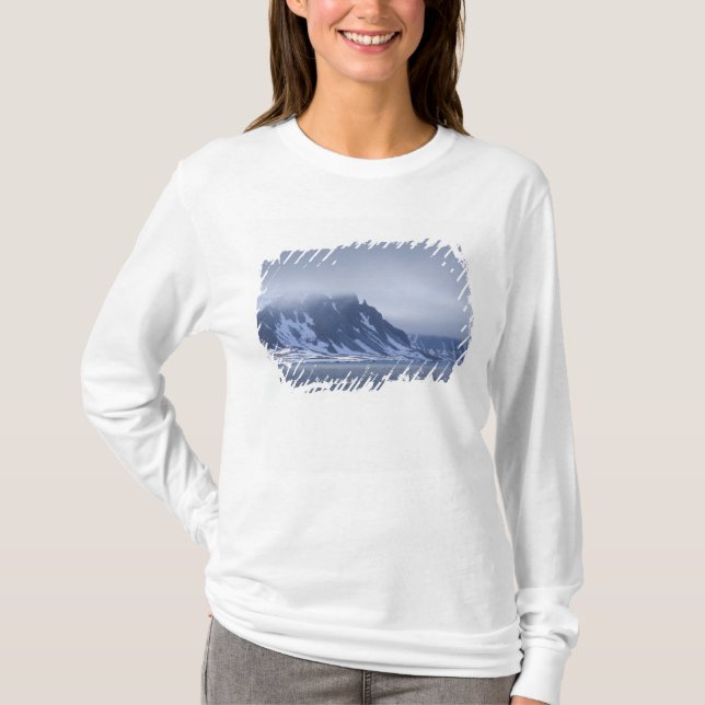 Camiseta Noruega, Círculo Ártico, Oceano Atlântico Norte. (Frente)