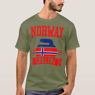 Camiseta Noruega Curling 2018 Norueguês