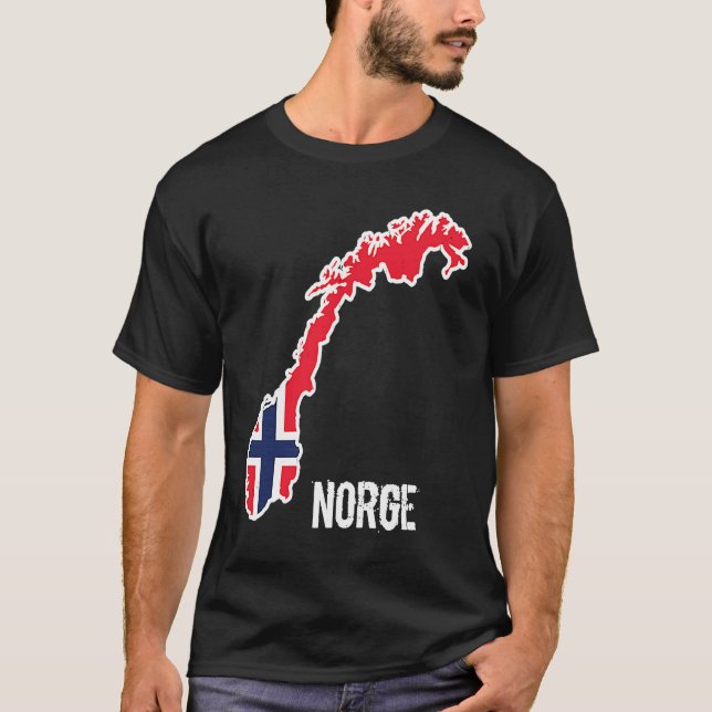 Camiseta Noruega Escandinávia - Noruega - Europa (Frente)