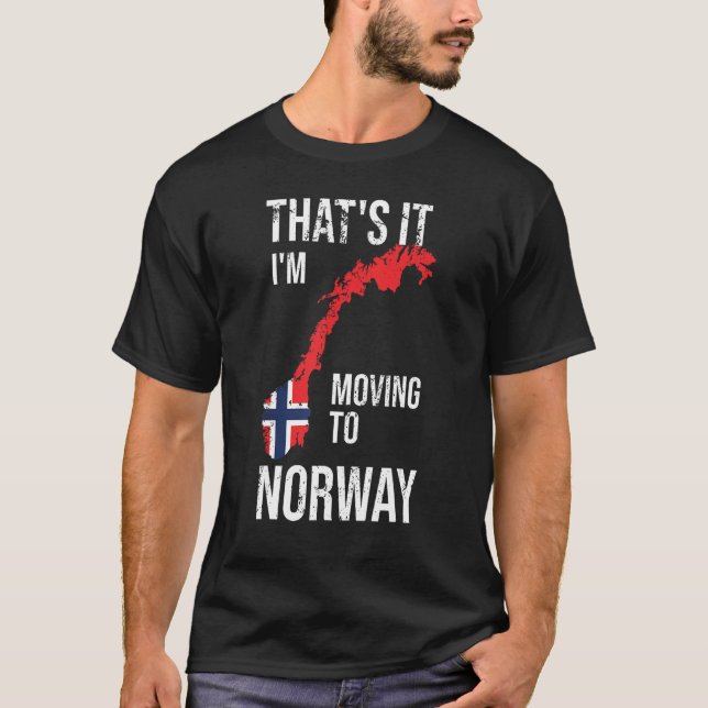 Camiseta Noruega Flag Scandinavia Funny Noruega Noruega (Frente)