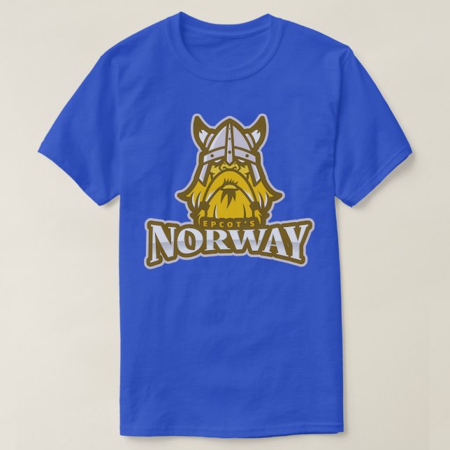 Camiseta Noruega no EPCOT (Frente do Design)