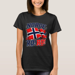 Camiseta Noruega norge bandeira vintage fã de futebol norue