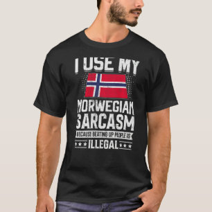 Camiseta Noruega: Souvenirs Para Homens E Mulheres Noruegue
