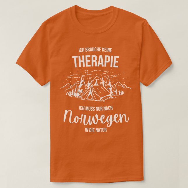 Camiseta Noruega Therapy German Design (Frente do Design)