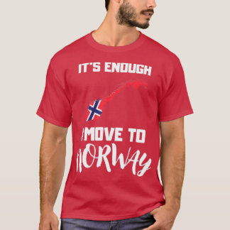 Camiseta Norueguês Flag Funny Gift Noruega
