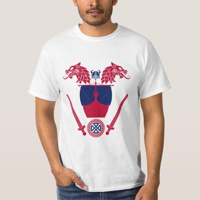 Camiseta Norueguês Viking (Frente)