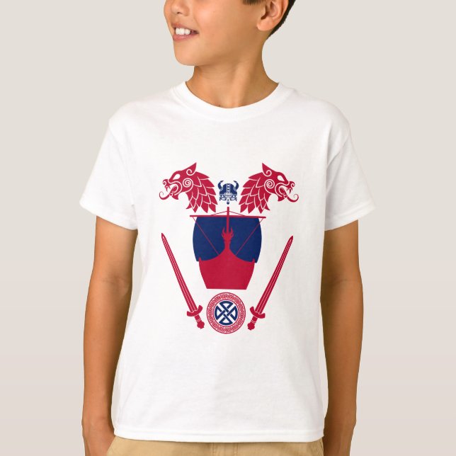 Camiseta Norueguês Viking (Frente)