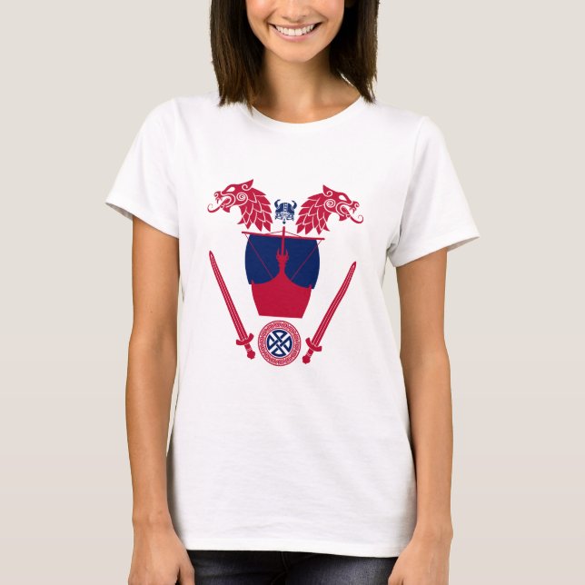 Camiseta Norueguês Viking (Frente)