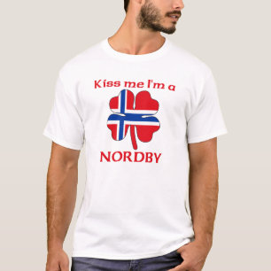Camiseta Noruegueses personalizados beijam-me que eu sou