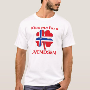 Camiseta Noruegueses personalizados beijam-me que eu sou