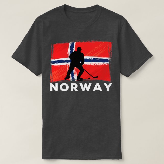 Camiseta Norway Ice Hockey Team (Frente do Design)