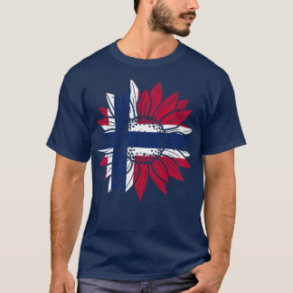 Camiseta Norway Sunflower Norway Norwegian Premium