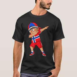 Camiseta Norwegian Boy Dabbing Dance Norway Roots Heritage