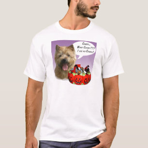 Camiseta Norwich Terrier Halloween Candy