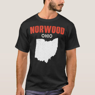 Camiseta NORWOOD Ohio EUA State America Viagem Ohioan