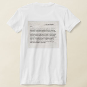 Camiseta Nós, a Constituição de Emenda da 25 do Pessoas,