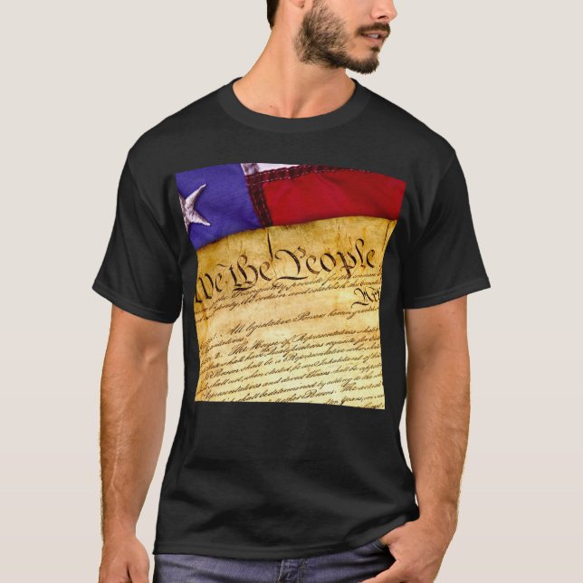 Camiseta Nós, a Constituição Pessoas dos Estados Unidos (Frente)