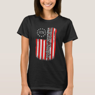 Camiseta Nós, A História Pessoas Americana 1776 Independênc