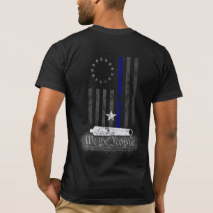 Camiseta NÓS, A PESSOAS Betsy Ross BLUE LINE Flag American