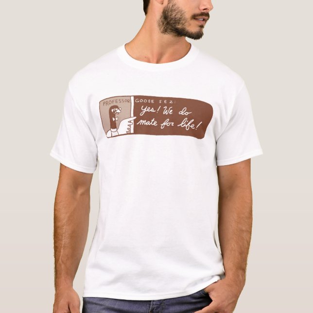 Camiseta Nós acoplamo-nos para a vida! (Frente)