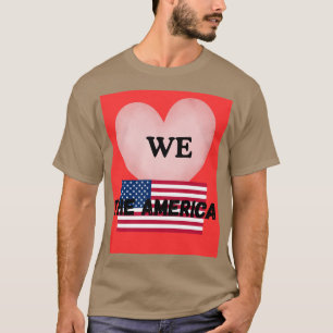 CAMISETA NÓS AMAMOS A AMÉRICA