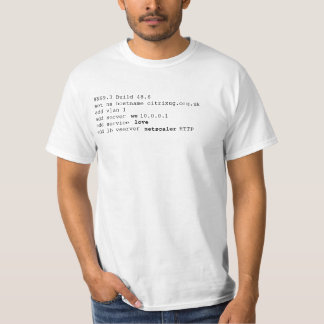 Camiseta Nós amamos Netscaler