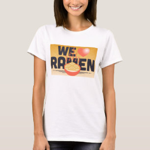 Camiseta nós amamos ramen
