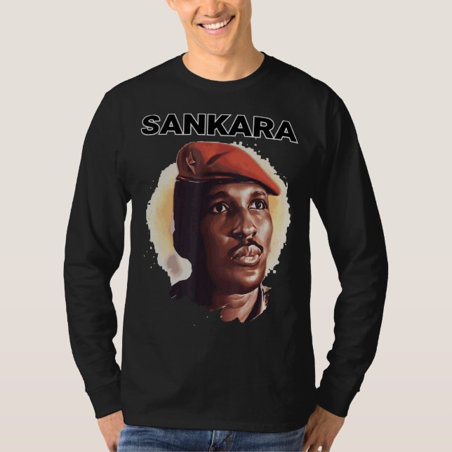 Camiseta Nós Amamos Thomas Sankara (Frente)