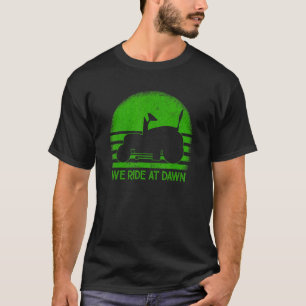 Camiseta Nós Andamos No Aurora Sarcástico Lawn Mower Grass 