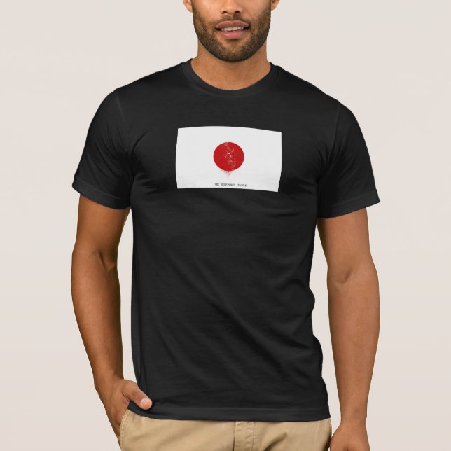 CAMISETA NÓS APOIAMOS JAPÃO (Frente)