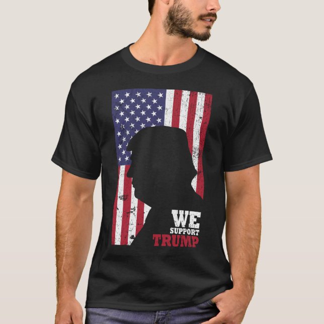 Camiseta Nós apoiamos o trunfo (Frente)