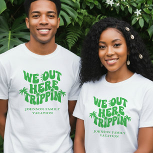 Camiseta Nós Aqui Pirando Férias Engraçadas da Família