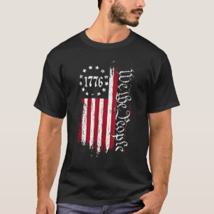 Camiseta Nós, As Pessoas 1776, US Flag 4 De Julho Pa